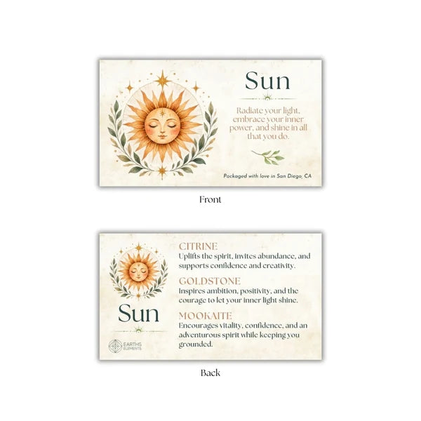 Intentions Bracelet Set - Sun 4mm