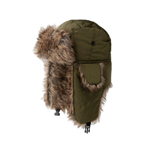 Britt's Knits Aviator Hat - Olive SALE
