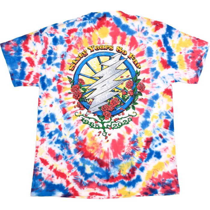 Grateful Dead 60th Anniversary Tie Dye T-Shirt
