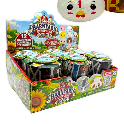 Fun Doh Farm Banyrad Squishy Dumpling Toy - Assorted