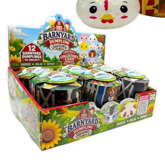 Fun Doh Farm Banyrad Squishy Dumpling Toy - Assorted