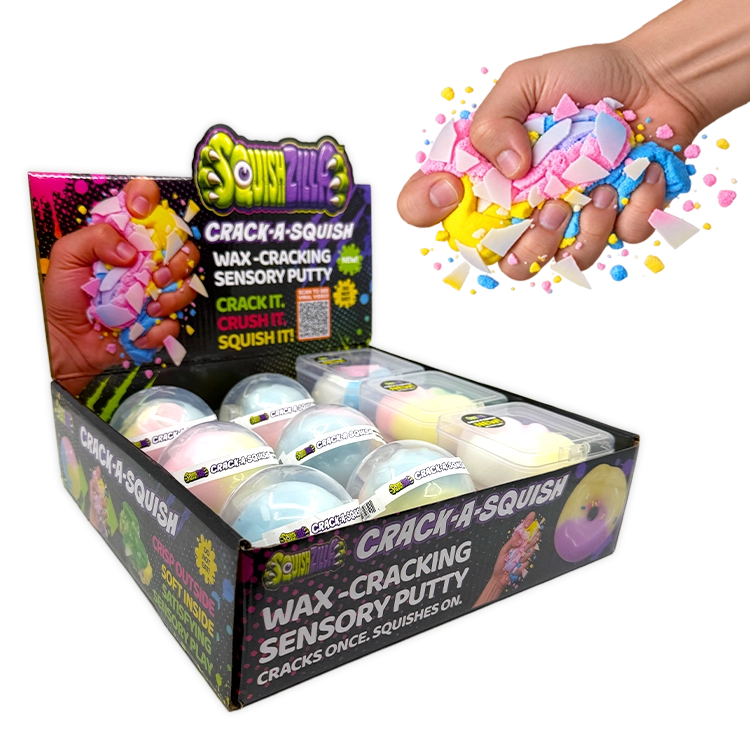 Fun Doh Wax Crushing Sensory Colorful Putty