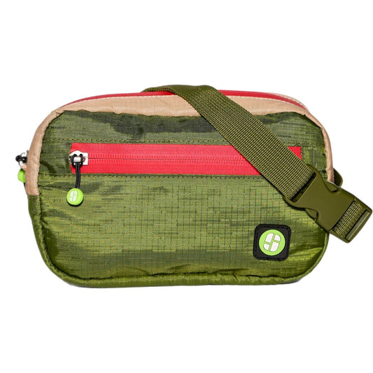 Crestone Fanny Pack/Shoulder Sling Bag by Stashlogix - Green SALE