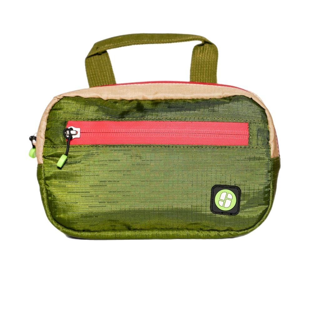 Crestone Fanny Pack/Shoulder Sling Bag by Stashlogix - Green SALE