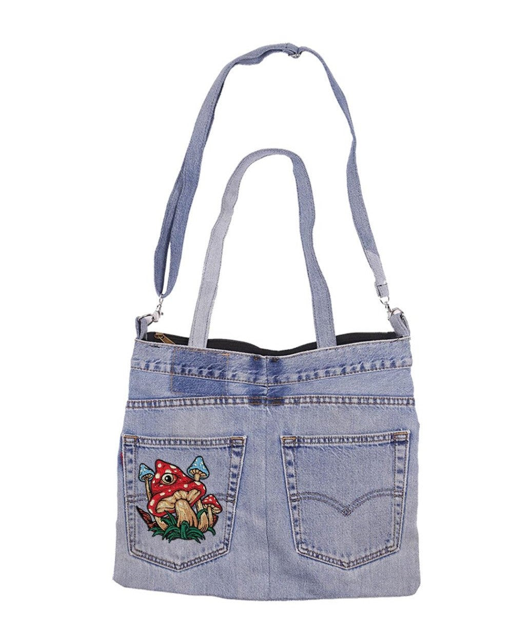 Upcycled Denim Jean Butt Bag