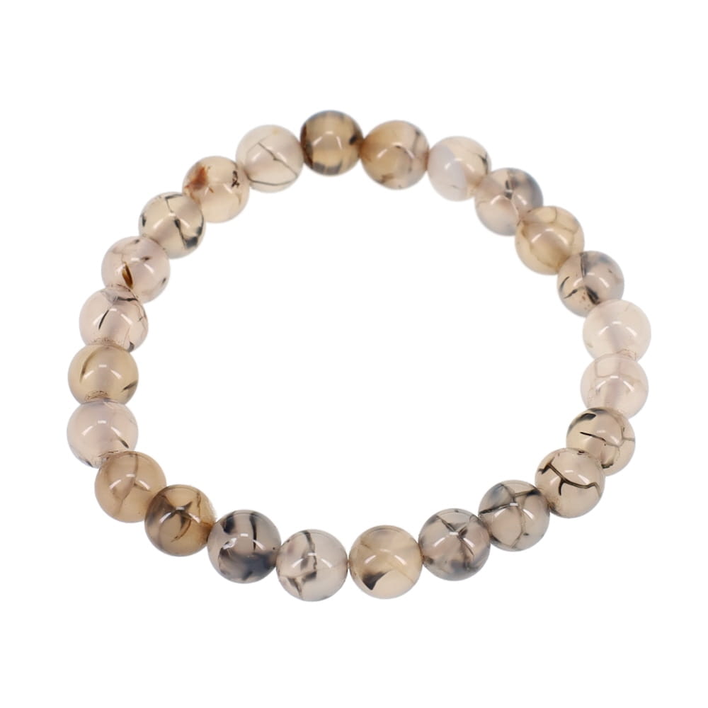 Dragon Agate Bracelet - 8mm