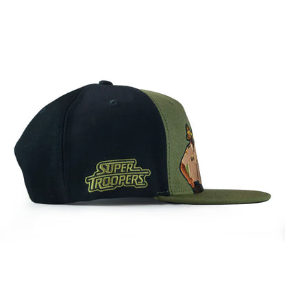 Grassroots California Super Troopers 3 Squad Green Snapback Hat