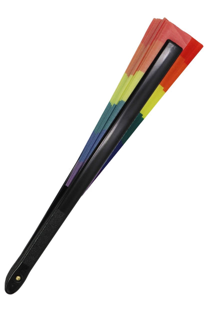 Oversized Rainbow Folding Clack Hand Fan