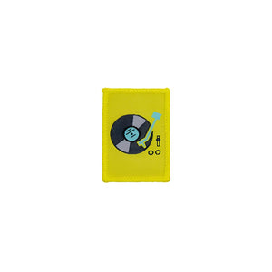 Dime Bags Velcro Patch - Turntable