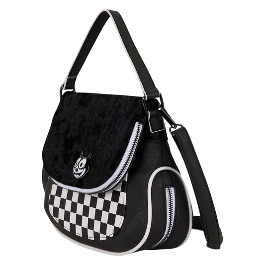 Loungefly Felix the Cat Crossbody Bag with Lenticular Coin Bag