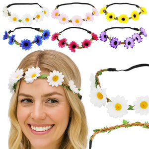 Flower Crown Headband - Assorted