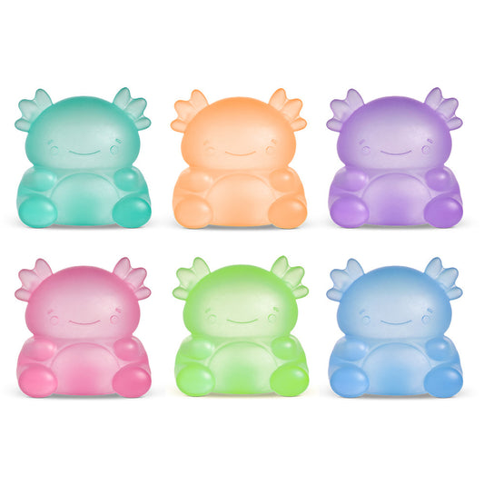 Super Duper Sugar Squisher - Axolotl in Assorted Colors