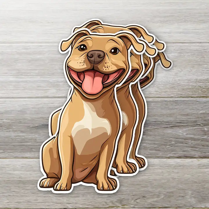 Happy Pitty Sticker - 2"