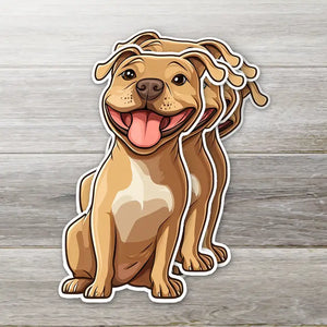 Happy Pitty Sticker - 2"