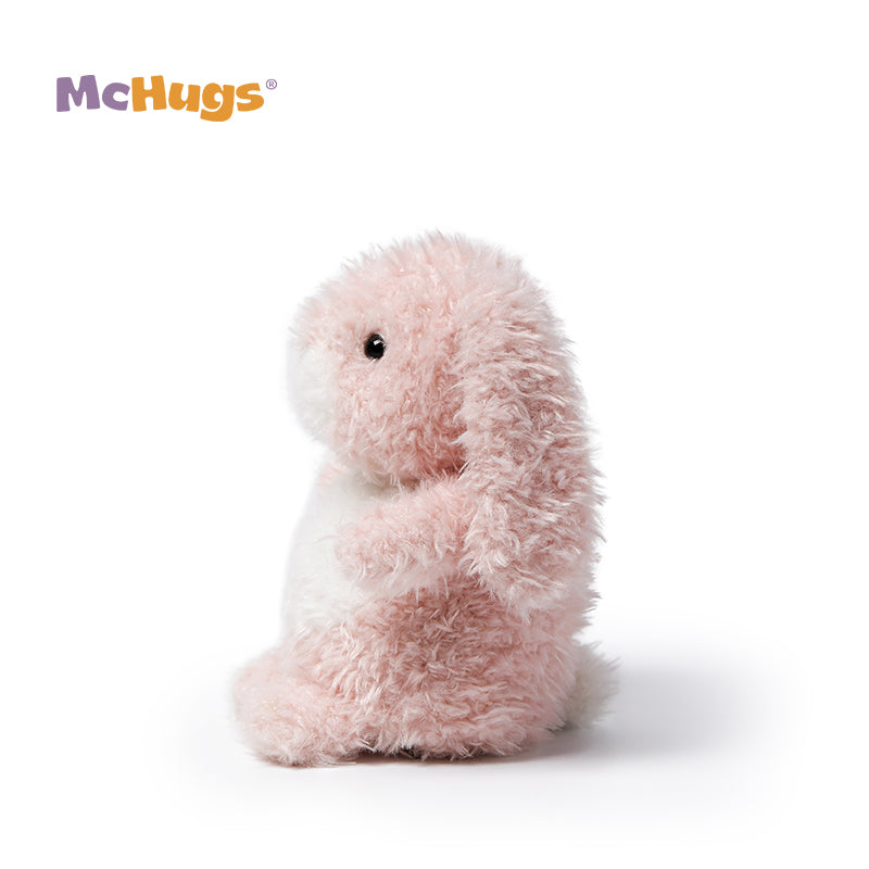 McHugs Cherry Blossom Bunny Weighted Plush Animal 18cm