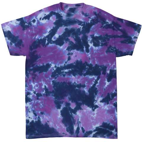 Purple Moon Splat Tie Dye T-shirt