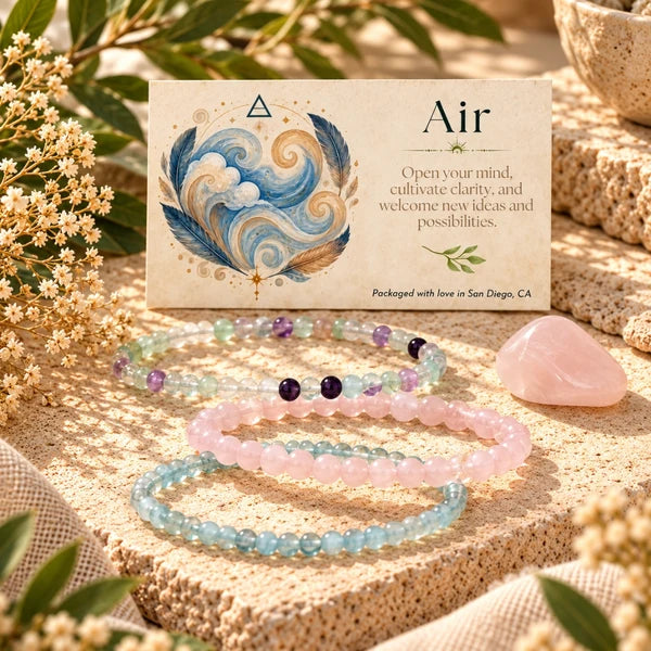 Intentions Bracelet Set - Air 4mm