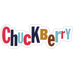 Chuck Berry Logo Sticker