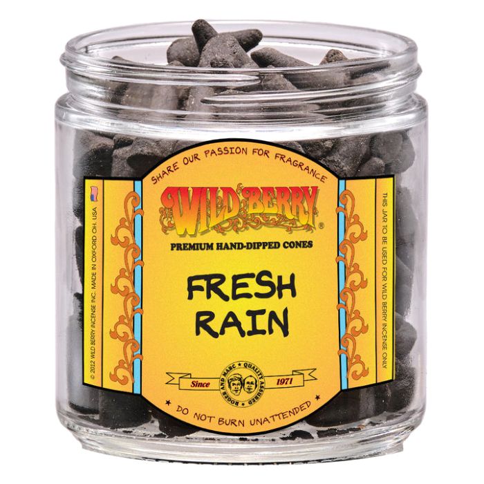 Fresh Rain Wild Berry Incense Cones