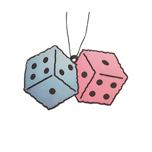 Fresh Fresheners Fuzzy Dice Car Hanger