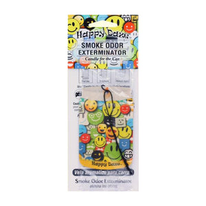 Happy Daze Smoke Odor Car Hanger