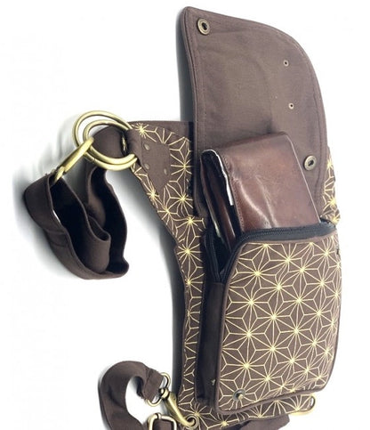 Flower Of Life Crossbody Belt Bag