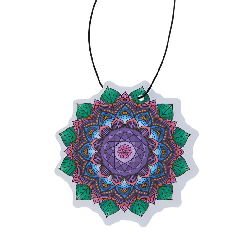 Fresh Fresheners Mandala Shape Car Hanger