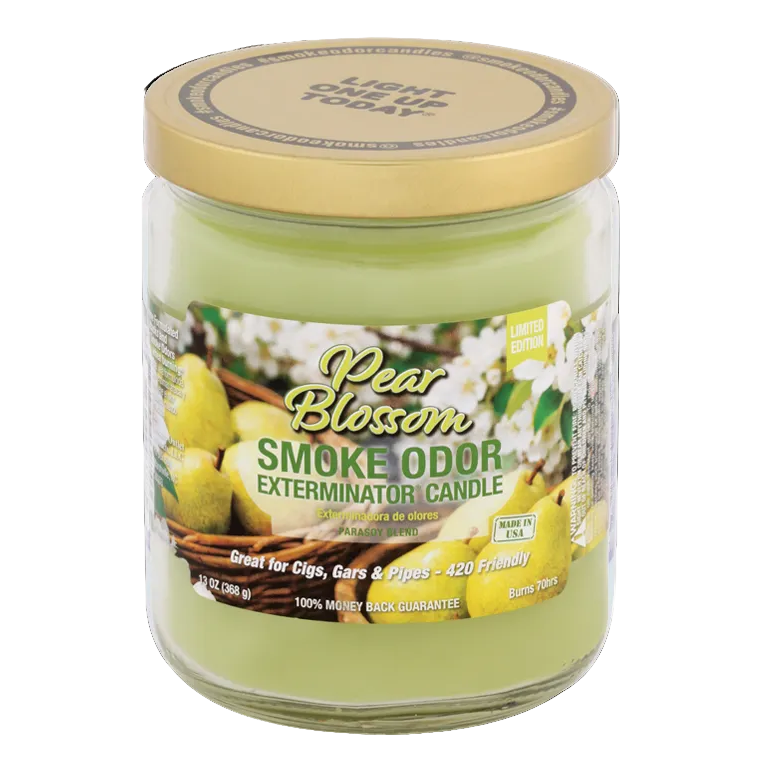 Pear Blossom Smoke Odor Candle