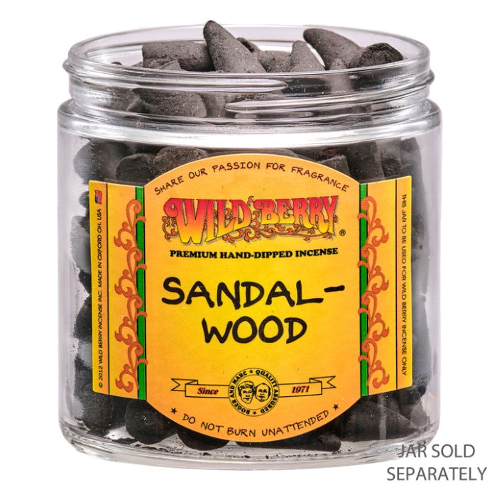 Sandalwood Wild Berry Incense Cones