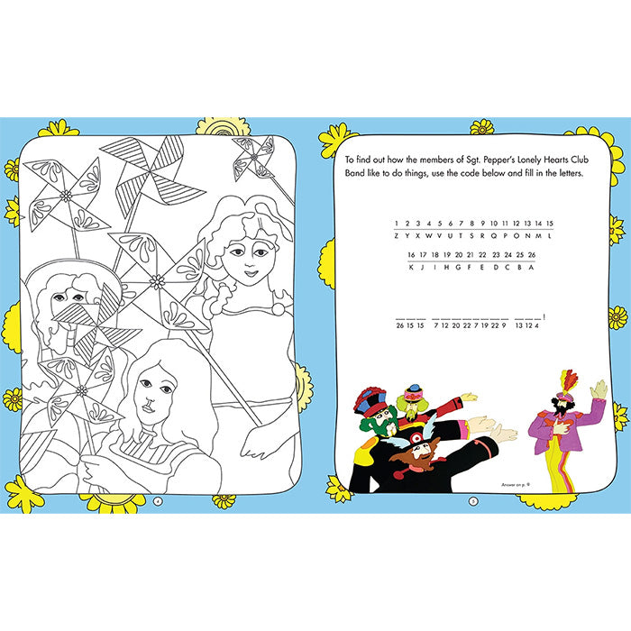 The Beatles Yellow Submarine: A Creative Experience Coloring and Activity Book