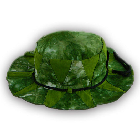 Ixchel Floppy Tie Dyed Hat with Concealed Pocket