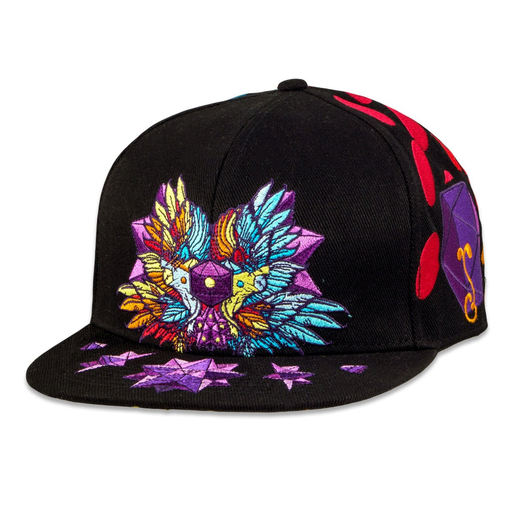 Grassroots California Rose One Soul Thief Black Snapback Hat