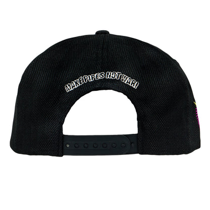 Grassroots California Glassroots 2023 Black Snapback Hat