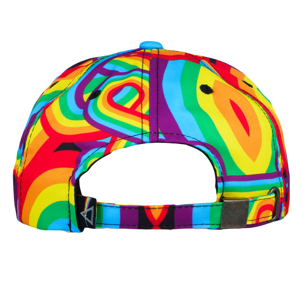 Grassroots California Pink Floyd DSOTM V2 Rainbow Dad Hat