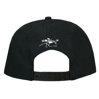 Grassroots California Stanley Mouse Dead Star Black Snapback Hat